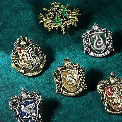 Pin Casas Harry potter